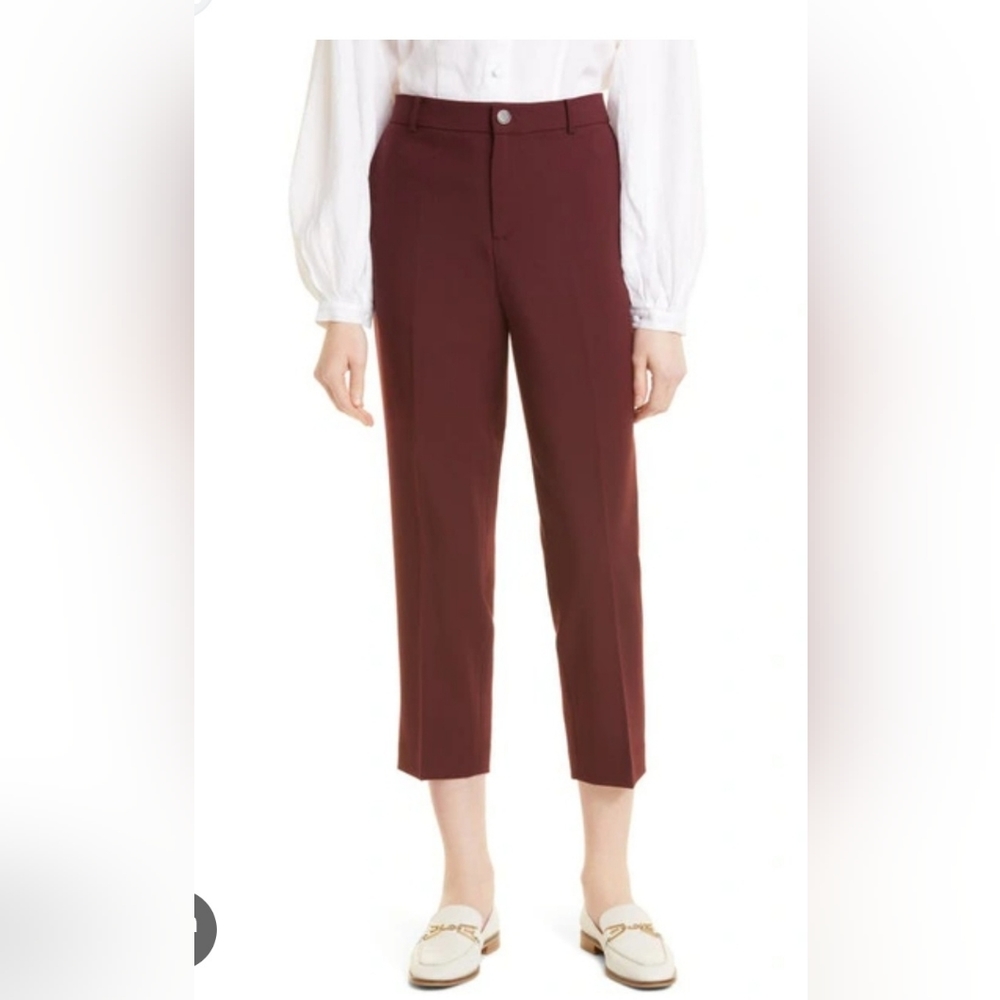 Club Monaco Borrem Pants Burgendy - Size 6